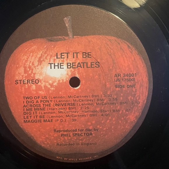 Let It Be THE BEATLES vinyl album - Picture 13 of 15